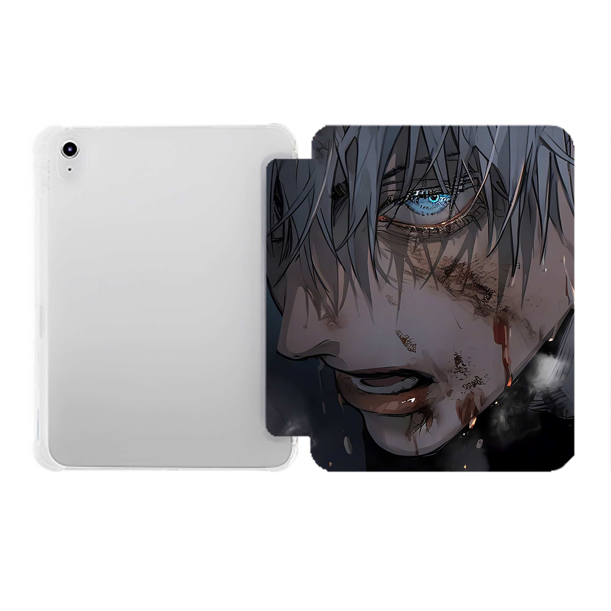 （画像用） SPY×FAMILY间谍家家酒 IPad ケース ペン収納付き 三つ折りスタンド PUレザー×シリコン 対応機種9.5/10.5/10.9インチ